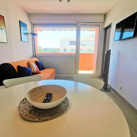 Le Cezelly - 2 Pieces 5 Couchages Port Leucate. Ref: 4cez_6c Mae-6634 Daire