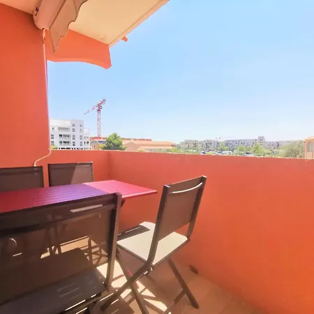 Appartement Résidence Le Cezelly - 2 Pièces 5 Couchages Port Leucate. Réf: 4cez_6c Mae-6634 *